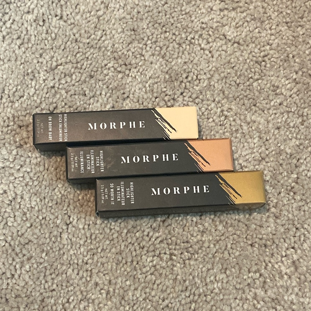 Morphe highlighter sticks - 3 Shades